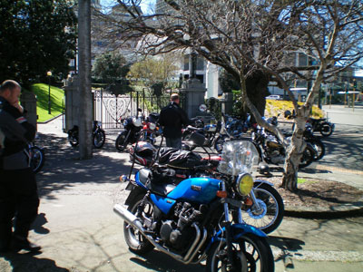 Bikes at Cenotaph