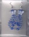 Blue B/fly Crystal and clear