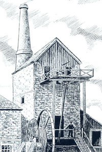 An engine house (click to see full engraving)