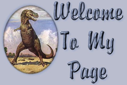 Welcome to William's Dinosaur Page!!!