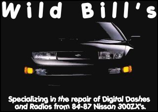 Wild Bill's 300 ZX Digital Dash and Radio Repair