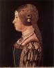 Portrait of Barbara Pallavicino done by Alessandro Araldi in the 1510s