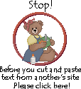 Don't Cut'n'Paste!