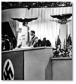Hitler Giving Speech