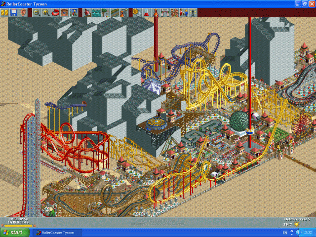 RCT can be played in Windows XP!