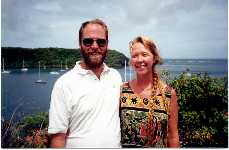 Jim and Cathy in Grenada
