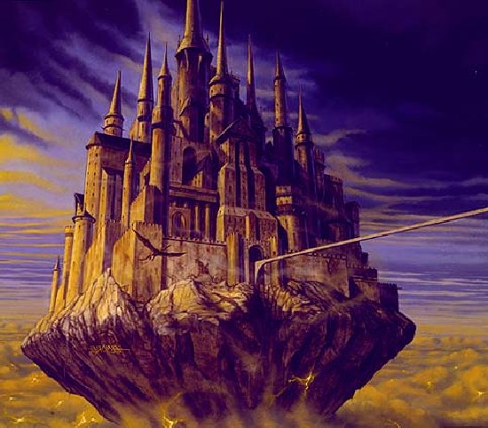 Floating Castle by Larry D. Ellmore