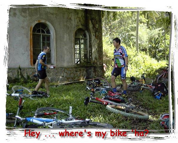 Now ... where is my bike?