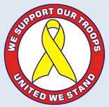 Proudly supporting our troops!