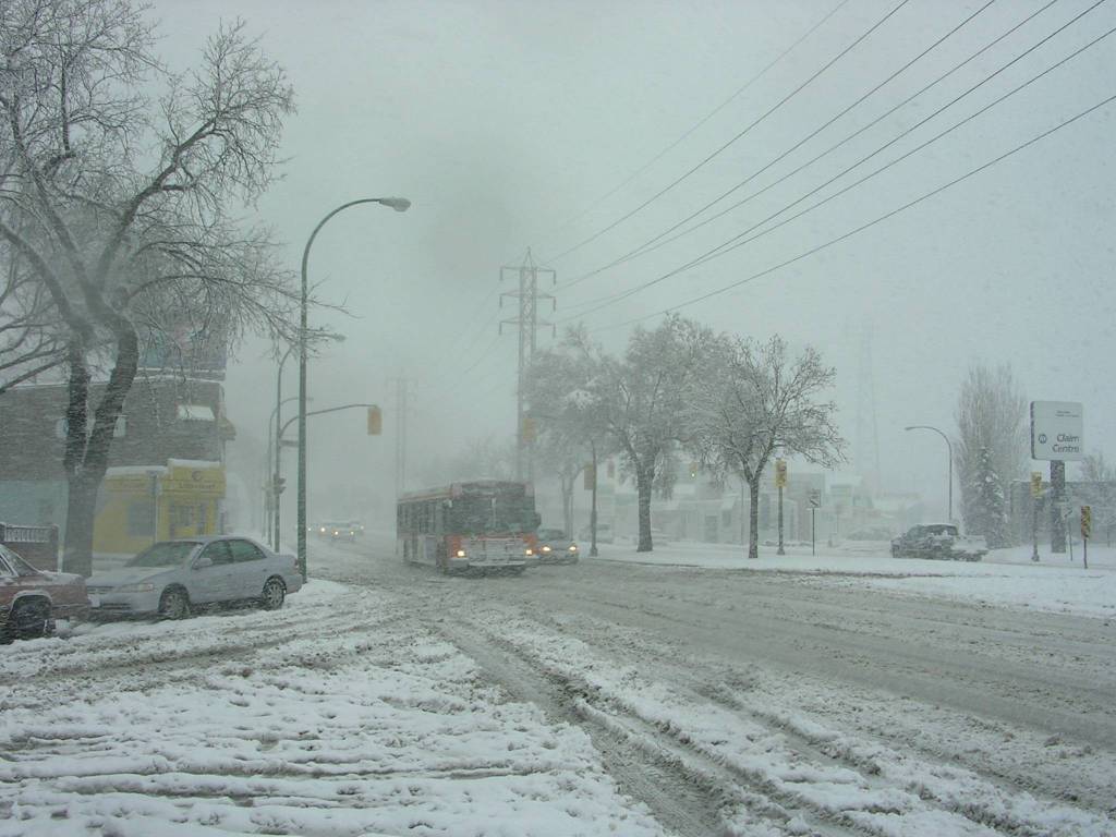 Photo of snowstorm