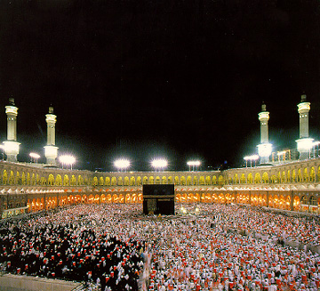 Holy Kaaba at Mecca