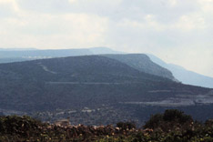 A typical Galilee escarpment 