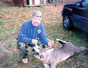 Mark Stover with a nice buck