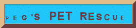 PEG'S PET RESCUE - ADOPT A LOVING PET!