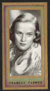 Frances Farmer tobacco card