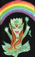 Rainbow She Leprechaun-copyrighted image