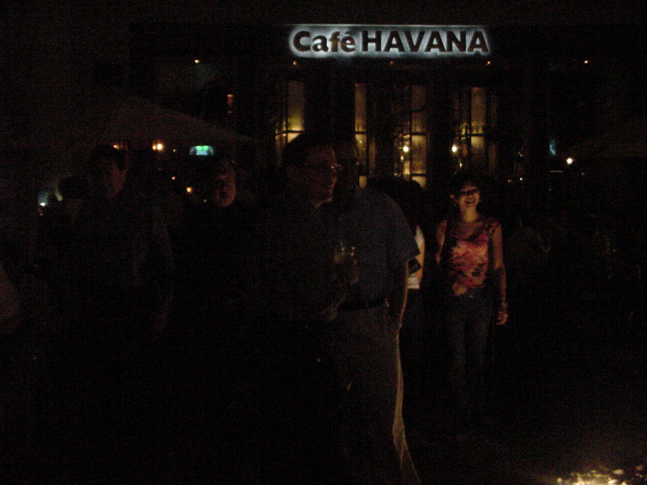 Cafe Havana.One of the hottest spots in town.