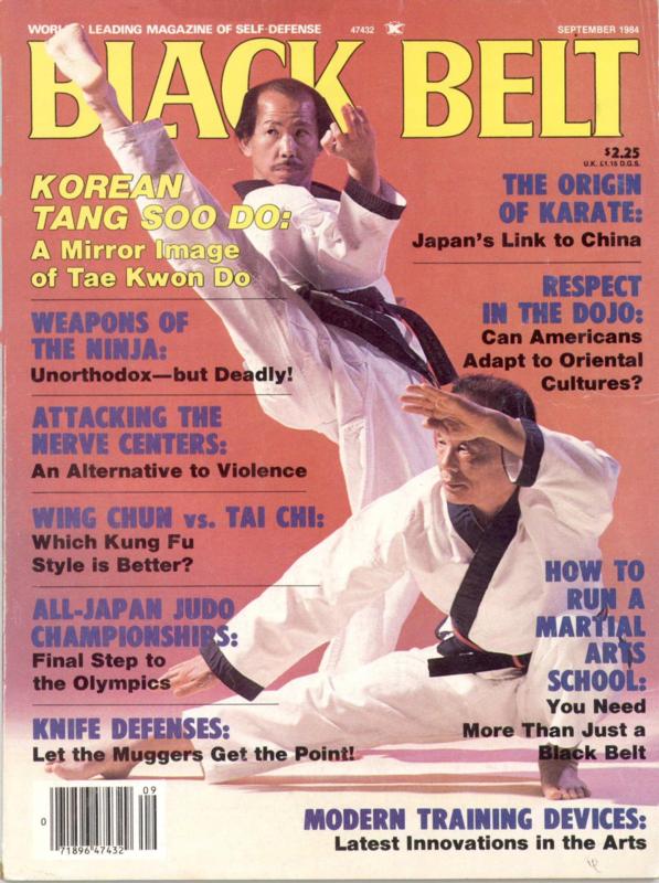 Black Belt Magazine Sept. '84 issue