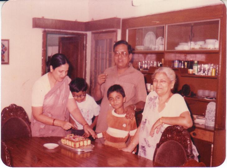 Birthday Party. Was it for me or for babu? I can't remember!
