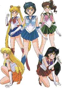 Five from Sailor Moon